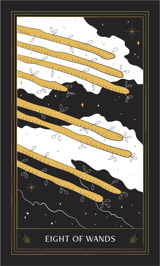 Eight of Wands